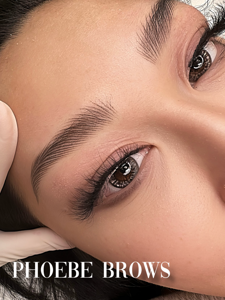 Phoebe Brows — healed